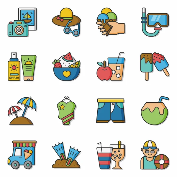 20160429 iconset vector — Stockvector