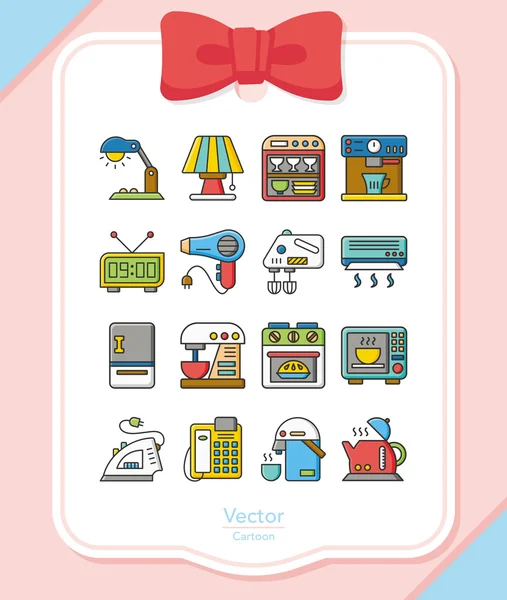 20160427 iconset vector — Stock Vector