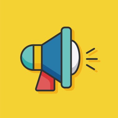 hoparlör renk satırı simgesi