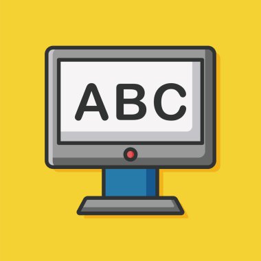 bilgisayar renk satırı simgesi