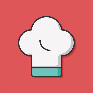 şef şapka simgesi