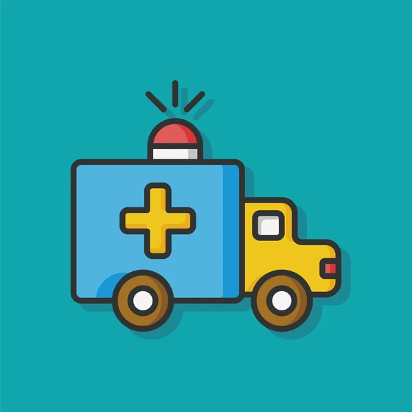 Icona di ambulanza — Vettoriale Stock