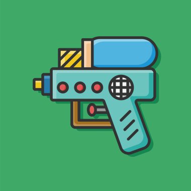 Bebek oyuncak silah simgesi