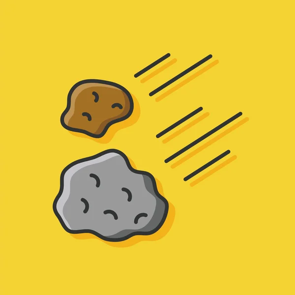 Uzay meteorik taş simgesi