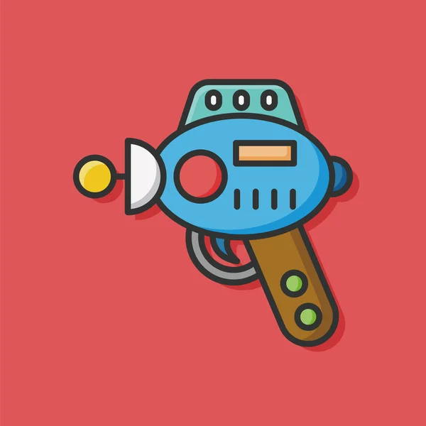 Espacio pistola icono — Vector de stock