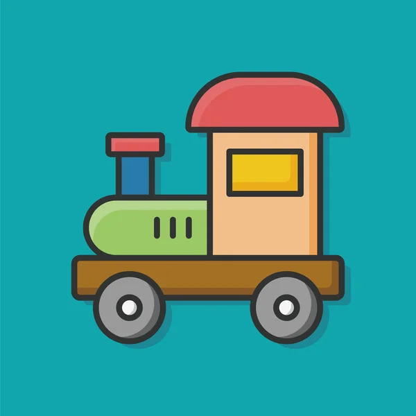 Juguete coche icono — Vector de stock