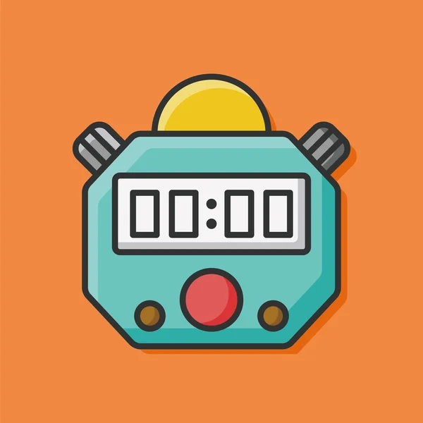 Stopwatch pictogram — Stockvector