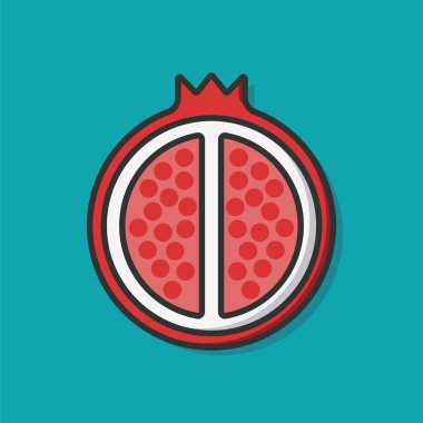 Passion fruit simge vektör