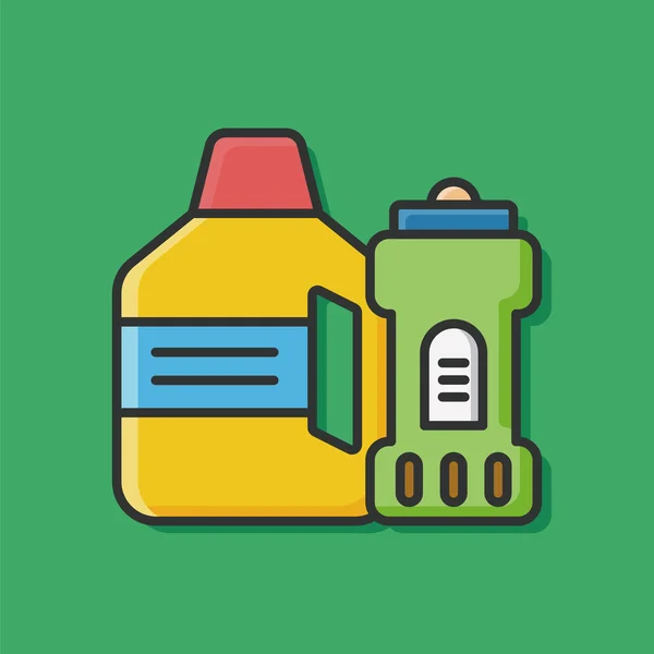 Vetor ícone detergente lavanderia — Vetor de Stock