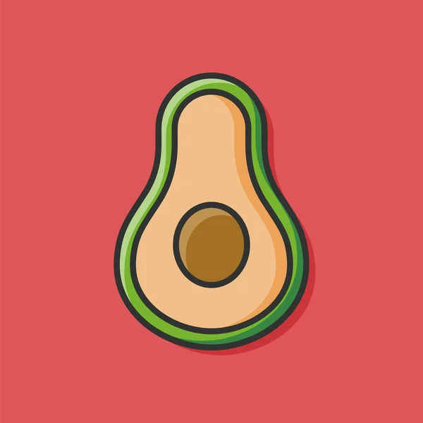 Avokado meyve simgesi