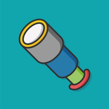 dürbün düz simgesi