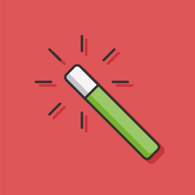 bilgisayar sihirli değnek kutsal kişilerin resmi