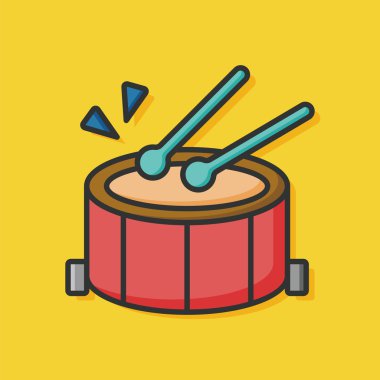 müzik enstrüman davul simgesi