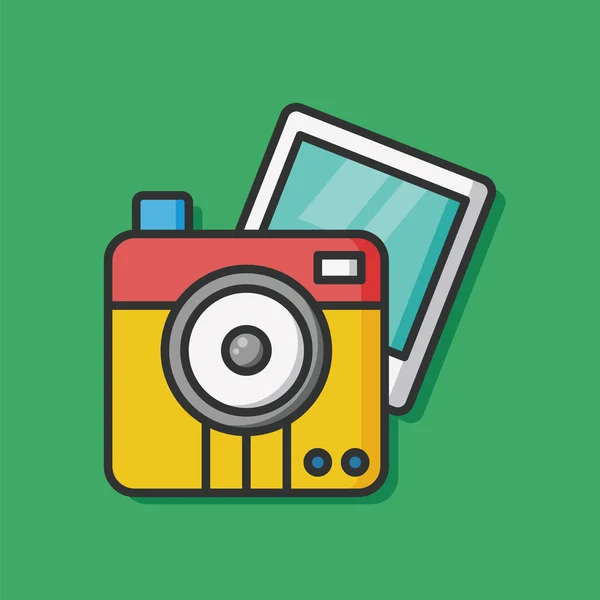 Foto ikona fotoaparátu — Stockový vektor