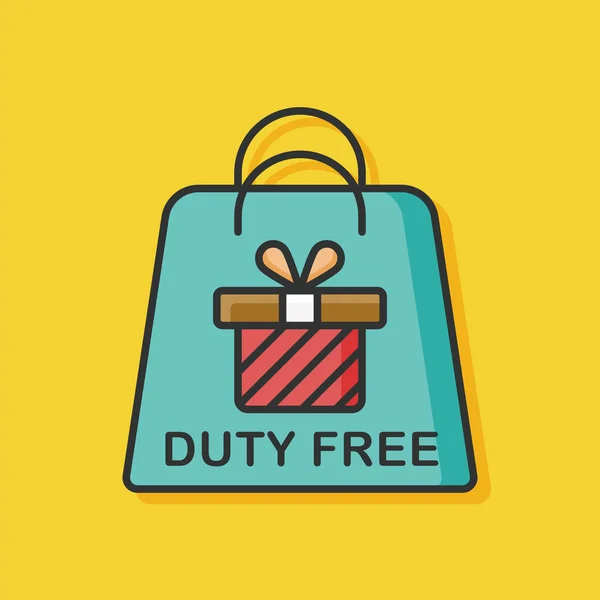 Duty free çanta simgesi 