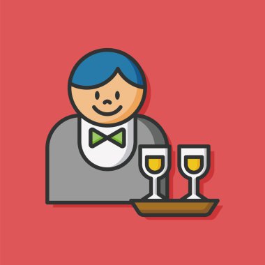 Casino satıcı adam simgesini