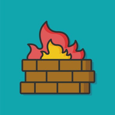 Güvenlik Duvarı Internet Koruma simgesi