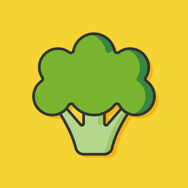 Plantaardige bloemkool vector pictogram — Stockvector