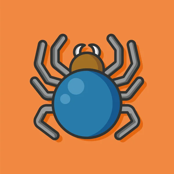 Bug rovar vektor ikon — Stock Vector