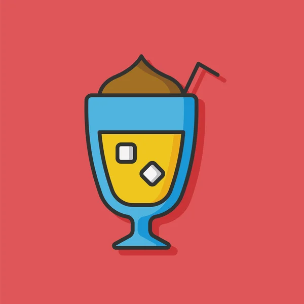 Векторная иконка напитка — стоковый вектор