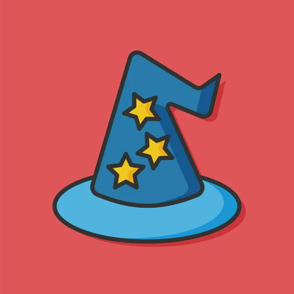 Magic hat vector pictogram — Stockvector