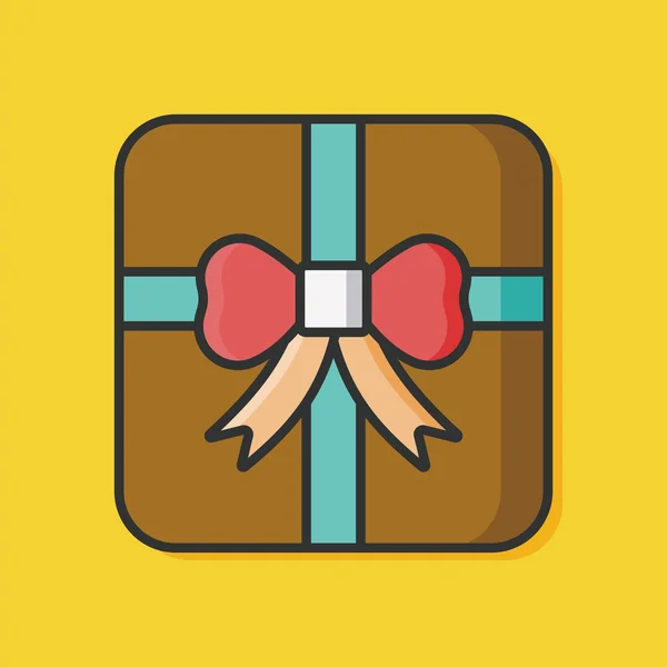 Regalos icono vector de compras — Archivo Imágenes Vectoriales