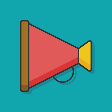 ortam hoparlör vektör simgesi