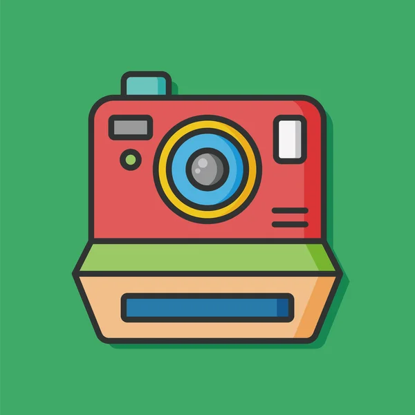 Camera film vector icon — Stock Vector