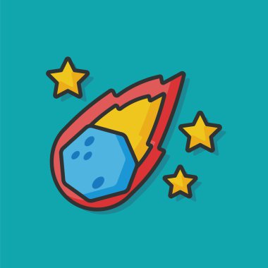 Uzay meteorik taş simgesi