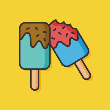 Buz sopa vektör simgesi