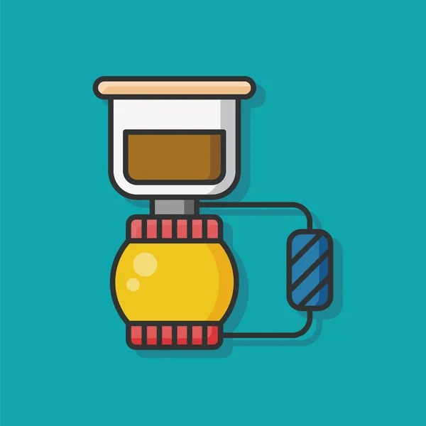 Kaffebryggare vektor ikon — Stock vektor