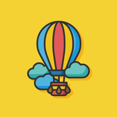 Sıcak hava balonu simgesi