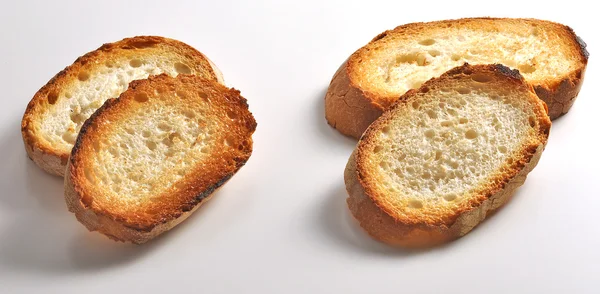 구운된 빵 조각 — 스톡 사진