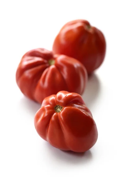 Tres tomates Beefsteak — Foto de Stock