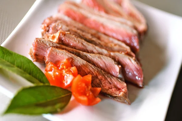 Steak grilled sliced — Stock Photo, Image
