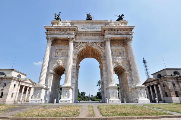 Milán - Arco de la Paz — Foto de Stock