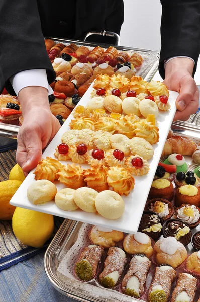 Buttery - Tray of Pastries — Φωτογραφία Αρχείου