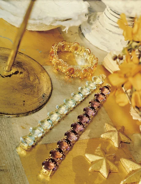 Bracelets Colored Opal — Stock Photo, Image