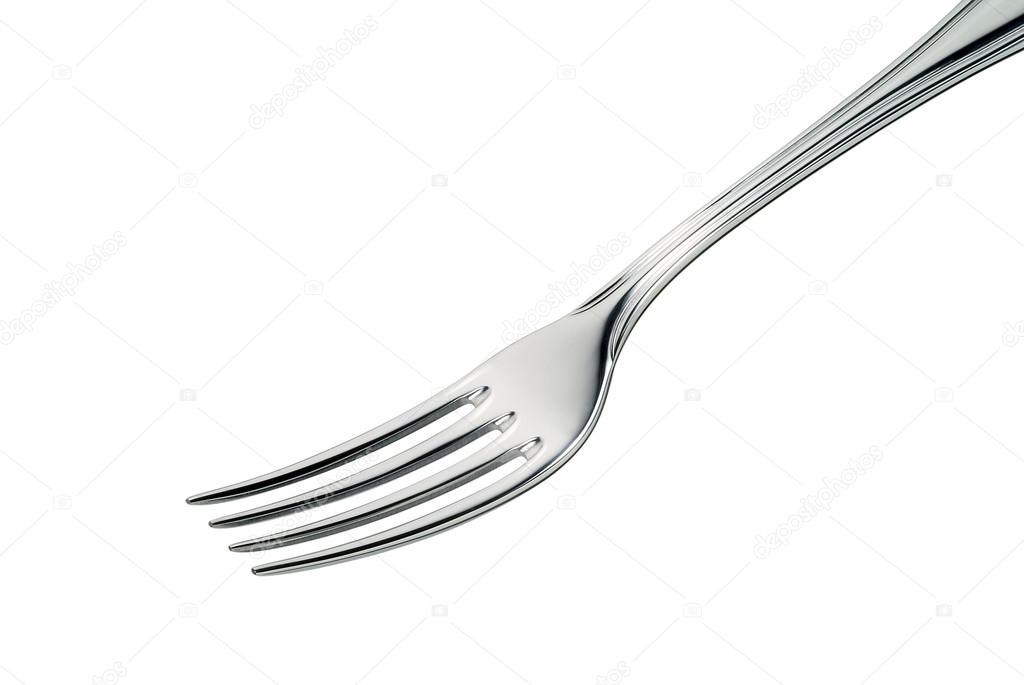 Fork isolated on white background