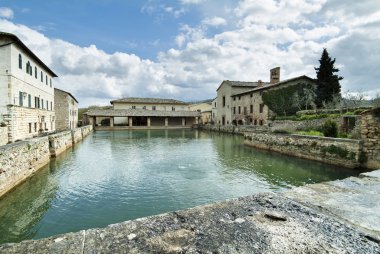 Toskana manzara Siena hills