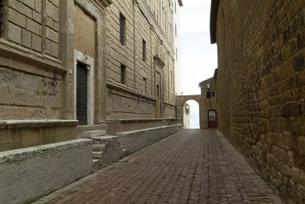 Toskanische Landschaft siena Hügel — Stockfoto