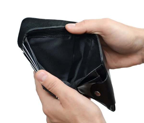 Wallet with no money — Stock Photo, Image