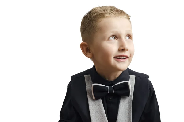 Kleine jongen in een vest — Stockfoto