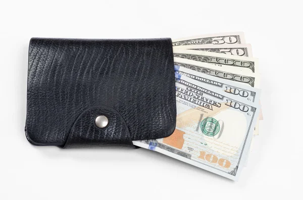 Wallet with money — Stock Photo, Image