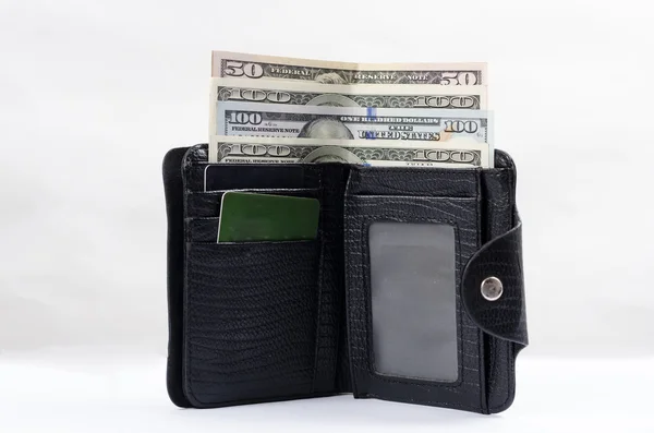 Wallet with money — Stock Photo, Image