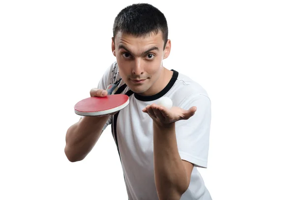 Man hand in ball — Stock Photo, Image