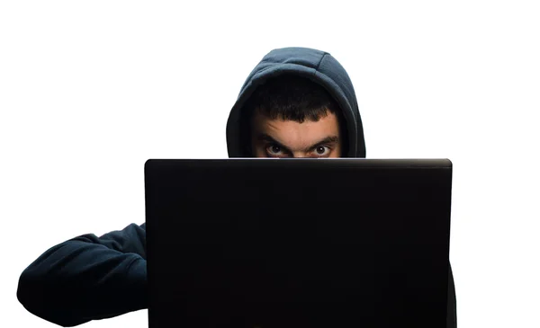 Hacker. — Fotografia de Stock