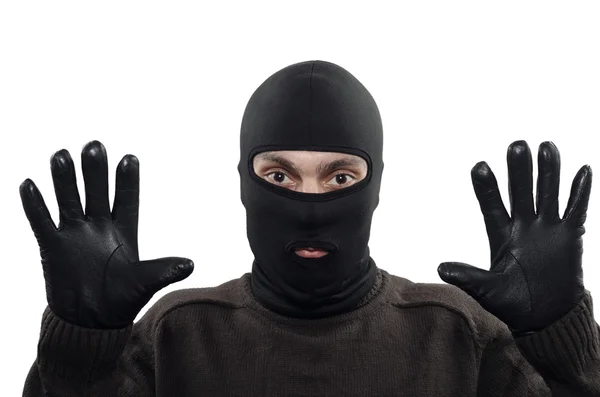 Bandyta, złodziej, włamywacz — Zdjęcie stockowe