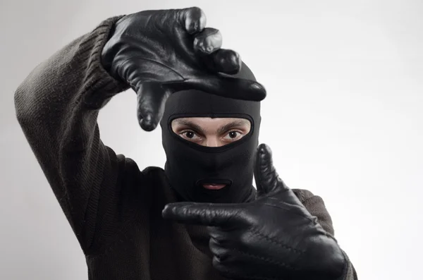 Bandyta, złodziej, włamywacz — Zdjęcie stockowe