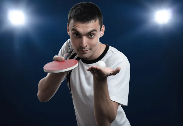 Man hand in ball — Stock Photo, Image